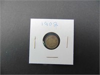 1902 Canadian Five Cent Coin