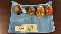 Collection of fancy eggs