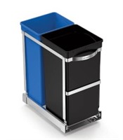 Dual Compartment Pull-out Can Organizer With