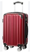 28"  Luggage Expandable Suitcase Pc+abs With