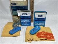1966 Ford Dusting Cloth Tins