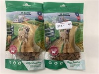 2x Dr.Marty Raw Beef Liver Dog Treats