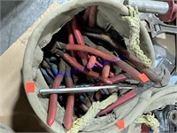 Bag of assorted tools