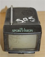 VINTAGE ACTION SPORTVISION BLACK'WHITE TELEVISION