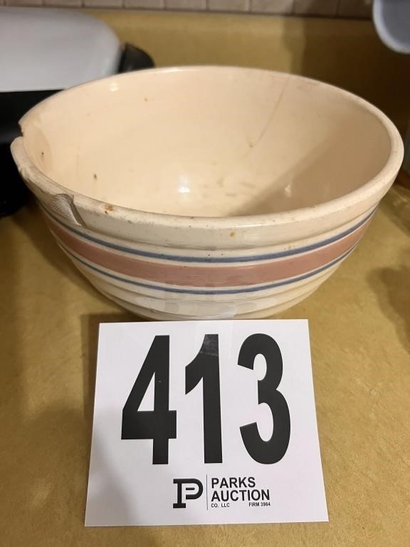 Vintage Pottery Bowl(Den)