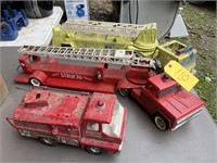 Struco & Nylint Toy Fire Trucks