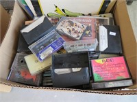 Box Lot of Music CD's and Cassettes