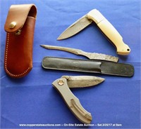 3pc Boker Folding LockBlade or Full Tang Knife