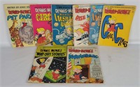 8 Vtg Dennis The Menace Comics 1967-73