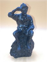 Handmade Welsh Coal Miner Figure