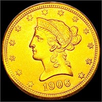 1906-D $10 Gold Eagle CHOICE BU