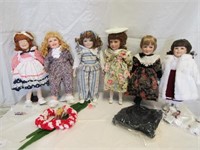 Six Dolls with Accessories (20x7)