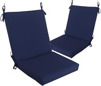 NEW $110 Chair Cushion with Ties - Set of 2