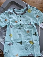 New w Tags Carters 3t Shirt Dinosaurs