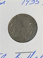 1935 P USA Buffalo 5 Cent