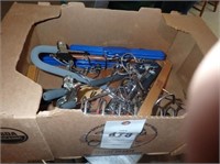 Box of Wooden Hangers, Belt Hangers, Others