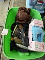 Tote of Women's Shoes & Umbrella