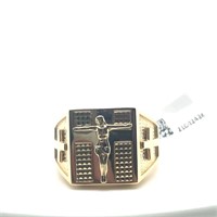 14KT Yellow Gold Men's Ring