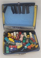 Vintage Matchboc Carry Case Full of Lesneys & Othe