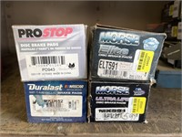 4 boxes of disc brake pads