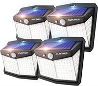 Solar Lights Outdoor, [128 LED/4 Packs]