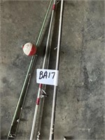 Four Fishing Rod and Reels  BA-17