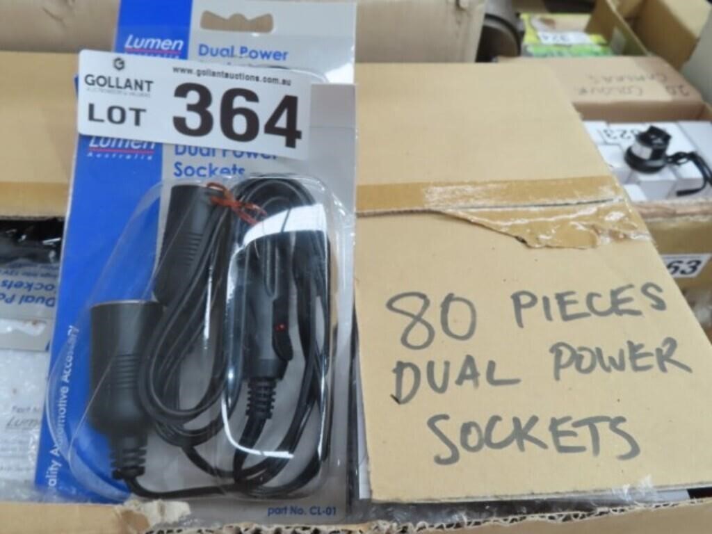 80 Dual Power Sockets