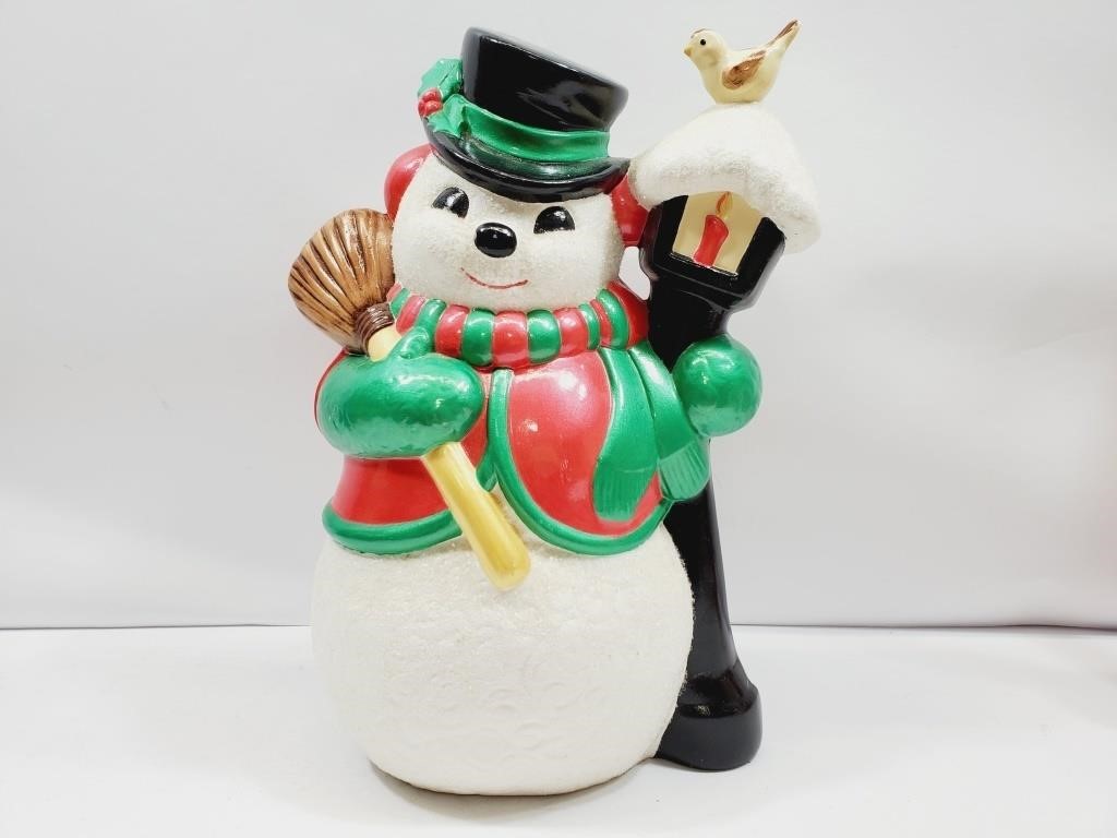 Vintage Ceramic Snowman