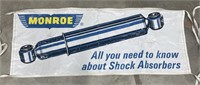 (AR) Monroe Shock Absorbers Banner. 57 1/2 x 23