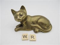 VINTAGE BRASS CAT