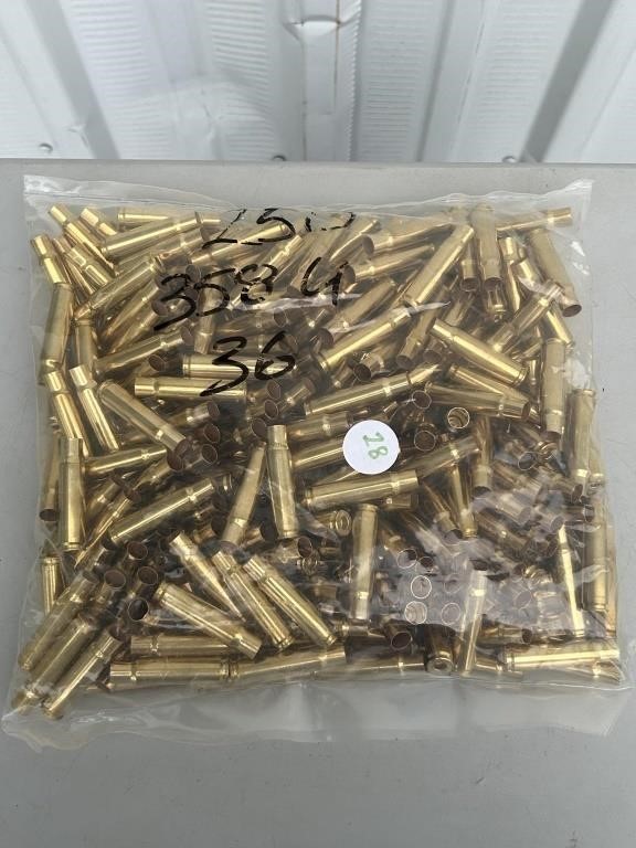 Bag of 358 Win Brass - Approx 250 - 5.80lbs