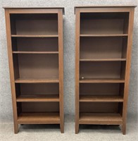 Pair of Matching Bookcases