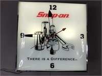 Snap On Tools Lighted Wall Clock