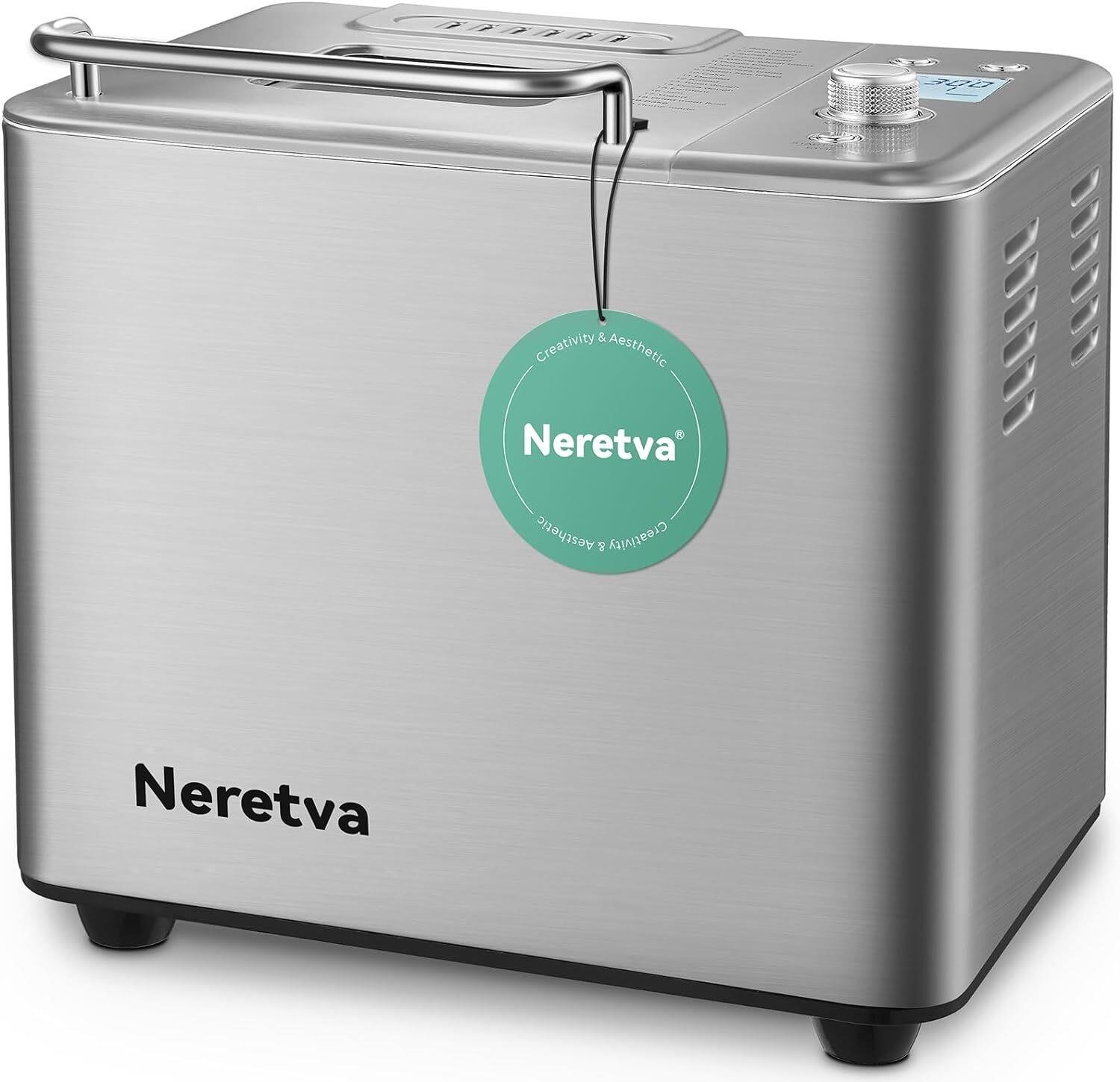 Neretva 20-in-1 2LB Bread Maker  Silver