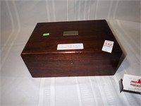 MAHOGANY HUMIDOR 11x8x5