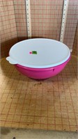 Large Tupperware bowl with lid