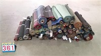 Upholstery/Fabric Rolls Misc. Lot
