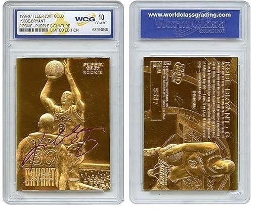 Kobe Bryant - 1996-97 23KT Gold Fleer Rookie