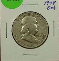 1948 Franklin Half Dollar G