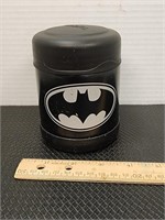 Batman thermos 3.5in by 4.5in