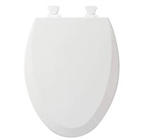 BEMIS 1500EC 390 Toilet Seats, ELONGATED  White