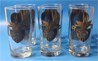 6 Libby West Point Glasses