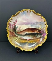 Limoges Hand Painted Charger