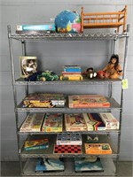 Assorted Games, Books, Dolls And More