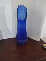 MCM cobalt swung vase