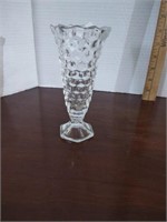 American Fostoria vase , 6" tall