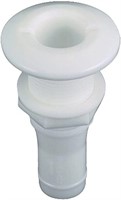 Perko 0328DP4 1/2-Inch White Thru-Hull Marine Conn