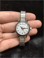 Stainless steel/water resistant Timex watch
