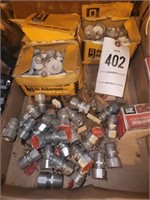 LOT ACKERMAN NUTS W/ WASHERS & FITTINGS