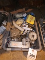 CONTAINER OF VARIOUS ELECTRICAL RELATED ITEMS